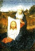 Hans Memling den heliga veronica oil painting